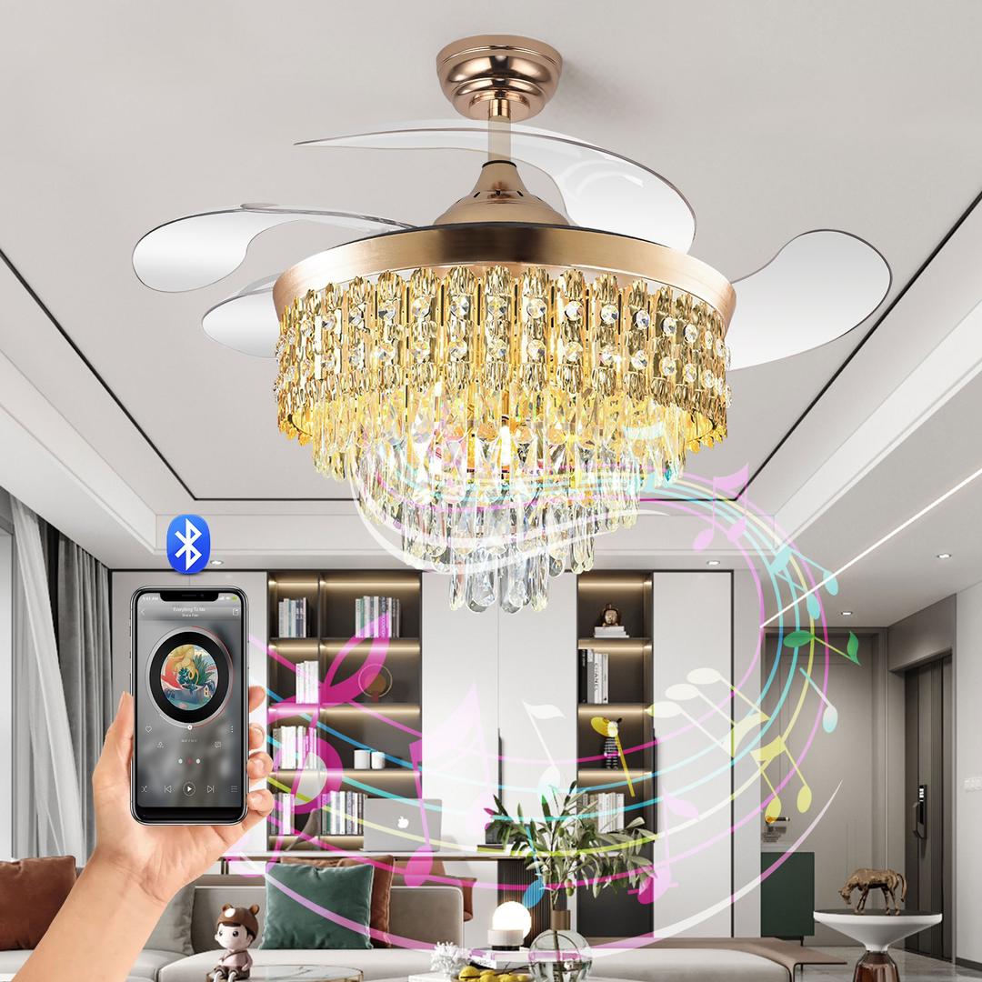 Remote-controlled Ceiling Fan