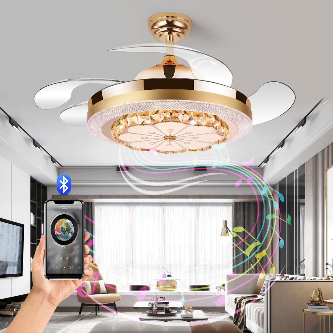 Remote-controlled Ceiling Fan